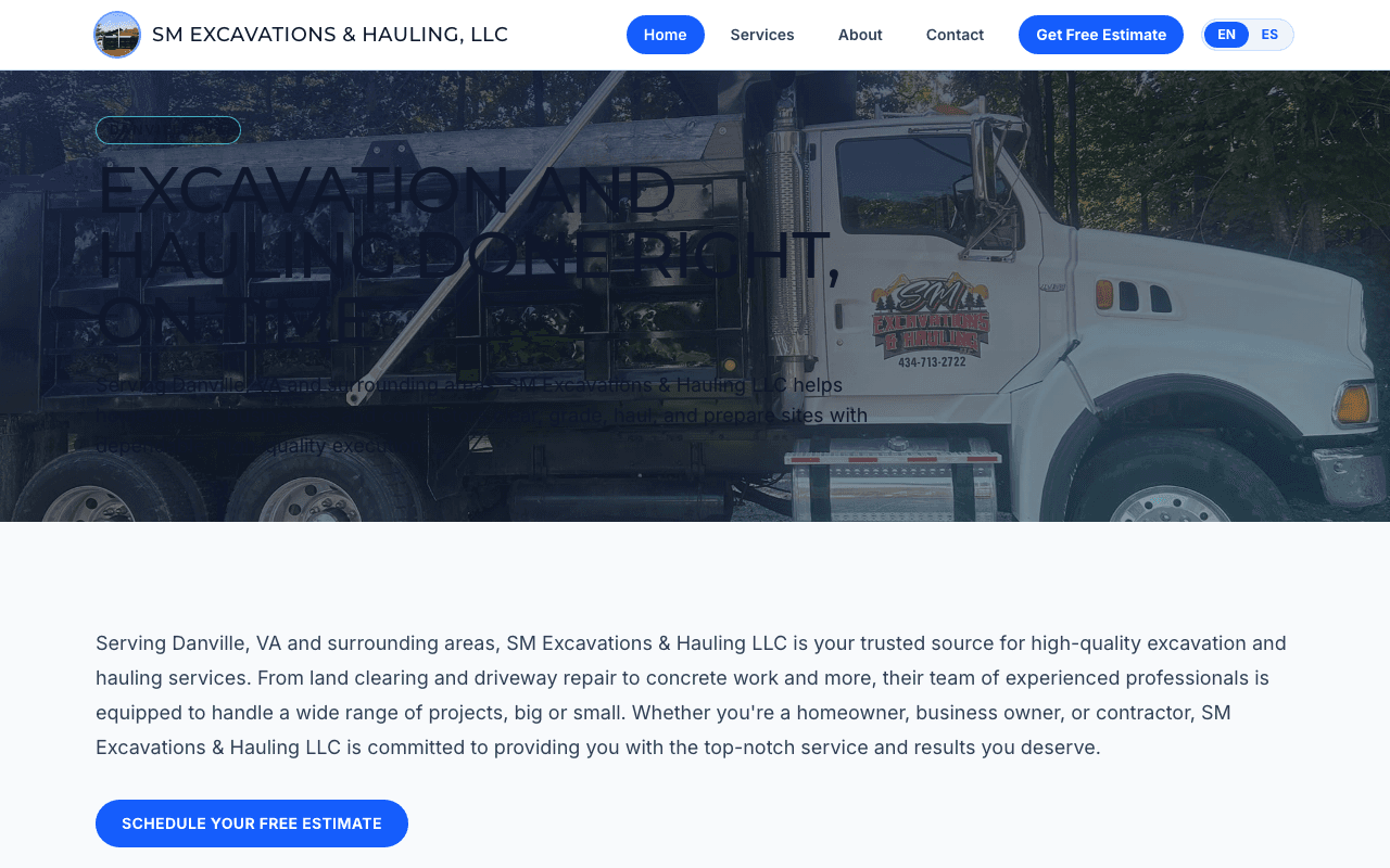 Screenshot of Option B — Redesigned + rewritten